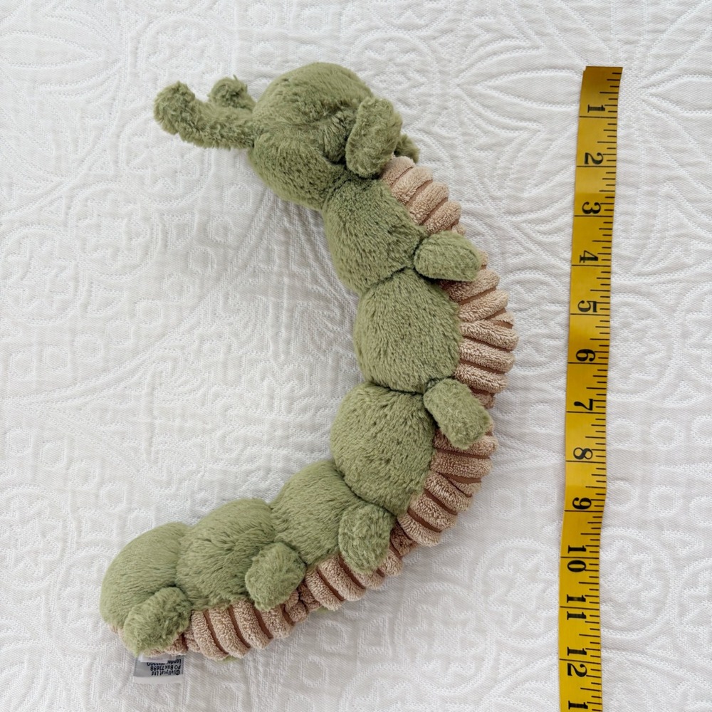Jellycat Christopher Green Caterpillar Plush - Picture 7 of 7
